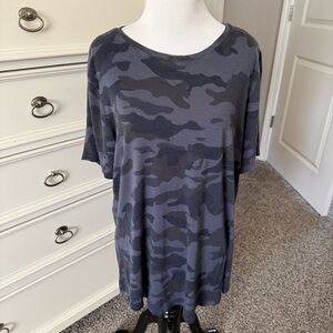 Old Navy Luxe Camouflage Tee